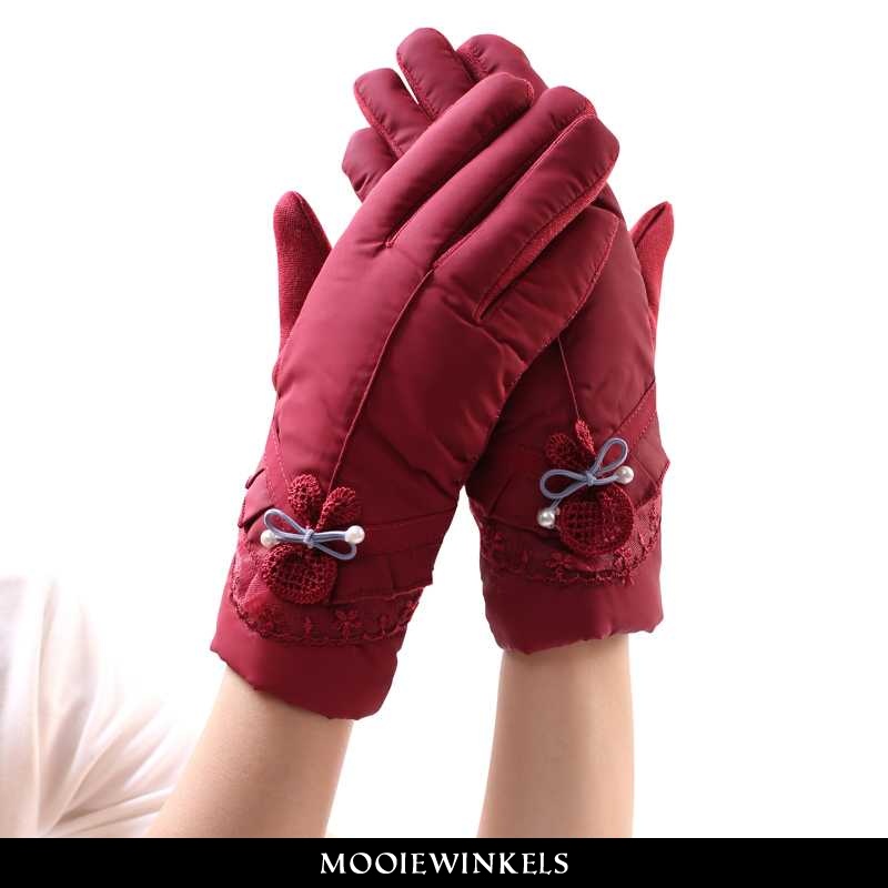 Handschoenen Dames Dons Warme Mooi