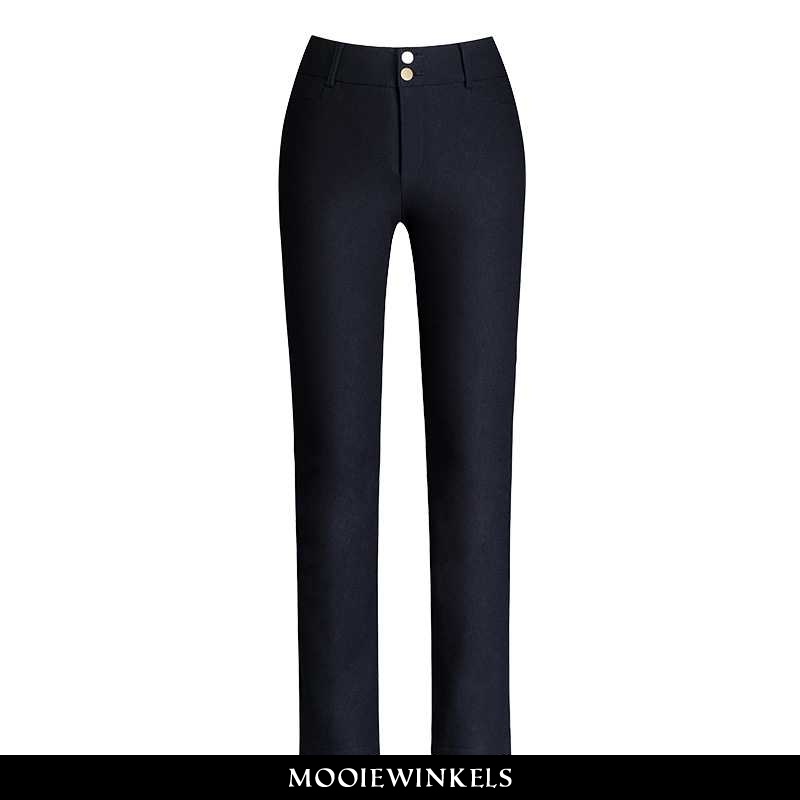 Broek Dames Casual Broek Dikke Elegante