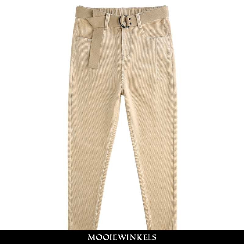 Broek Dames Comfort Zak Khaki