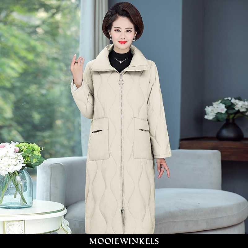 Donsjas Dames Winter Elegante Beige