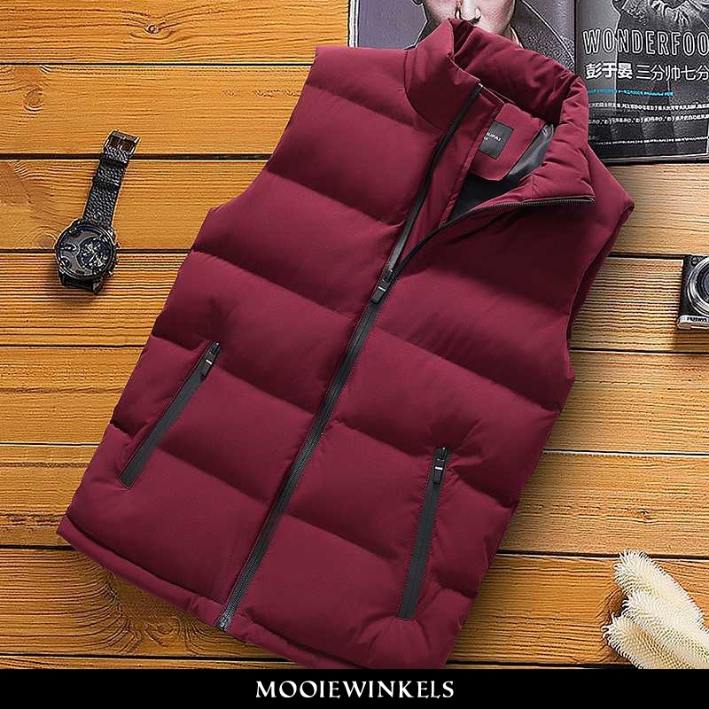 Gilet Heren Jas Dons Winter Mini