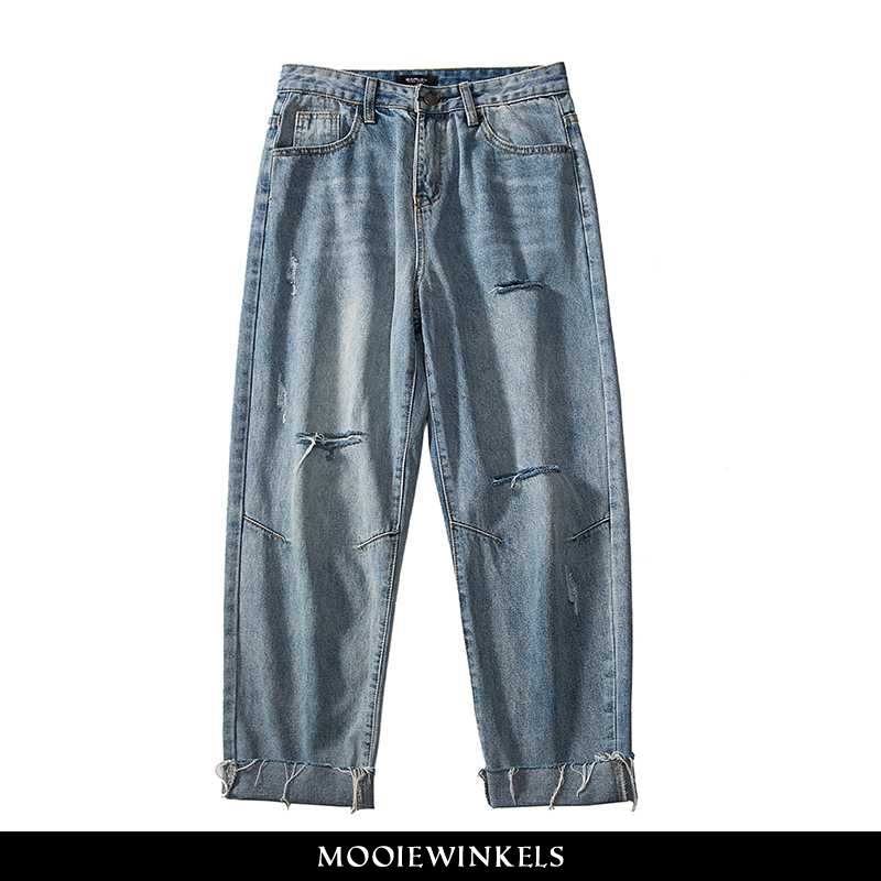 Jeans Heren Spijkerbroek Jeans Trendy Mannen