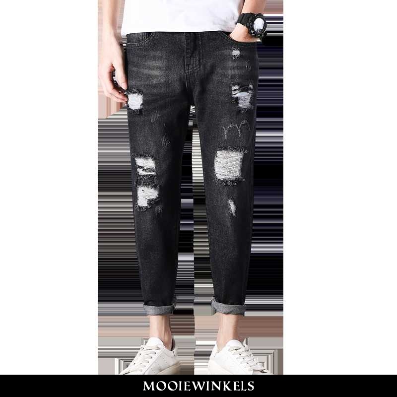 Jeans Heren Spijkerbroek Jeans Trendy Mannen